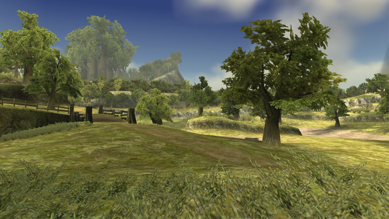 Hyrule Field as it appeared in